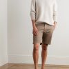 Straight-Leg Garment-Dyed Cotton-Blend Twill Chino Shorts - OU Straight-Leg Garment-Dyed Cotton-Blend Twill Chino Shorts - OU