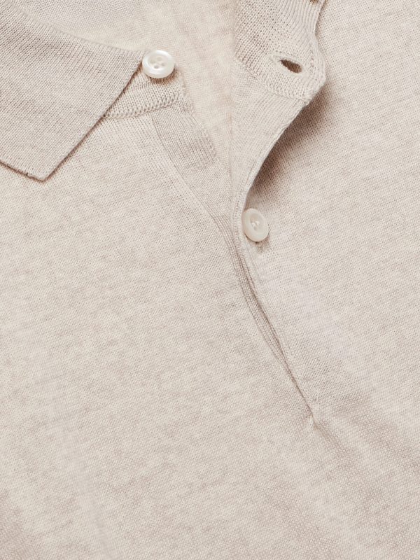 Payton Slim-Fit Wool Polo Shirt - CU Payton Slim-Fit Wool Polo Shirt - CU
