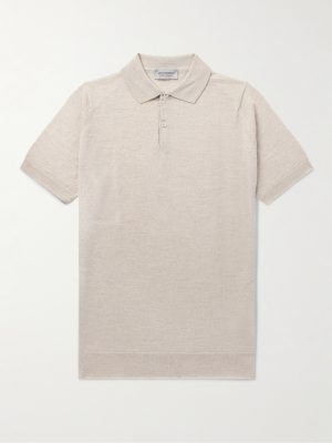 Payton Slim-Fit Wool Polo Shirt