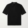 Harvey Cotton-Blend Polo Shirt