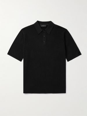 Harvey Cotton-Blend Polo Shirt Harvey Cotton-Blend Polo Shirt