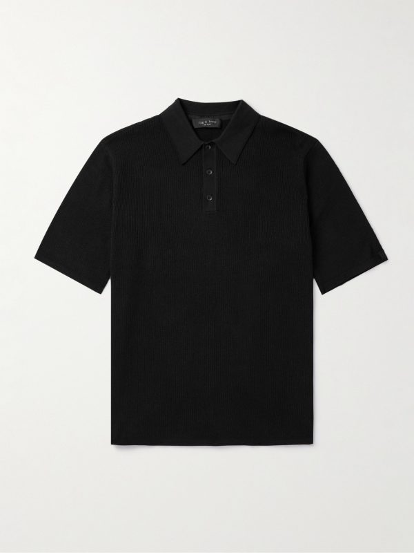 Harvey Cotton-Blend Polo Shirt