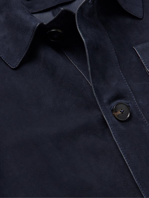 Suede Shirt Jacket - CU Suede Shirt Jacket - CU