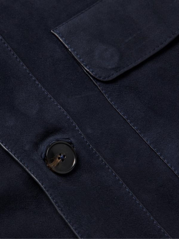 Suede Shirt Jacket - E1 Suede Shirt Jacket - E1
