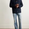 Suede Shirt Jacket - OU Suede Shirt Jacket - OU