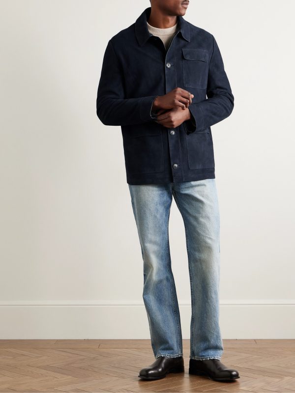 Suede Shirt Jacket - OU Suede Shirt Jacket - OU