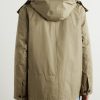 Cotton-Blend Twill Parka - BK