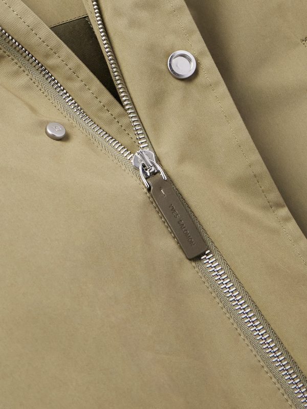 Cotton-Blend Twill Parka - CU