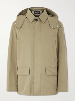 Cotton-Blend Twill Parka Cotton-Blend Twill Parka