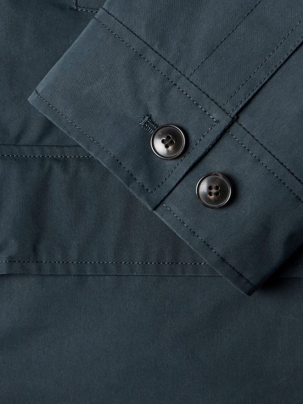 Cotton-Blend Twill Parka - E1