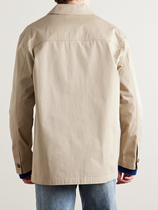 Cotton-Gabardine Jacket - BK Cotton-Gabardine Jacket - BK
