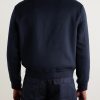 Leather-Trimmed Wool and Cashmere-Blend Felt Bomber Jacket - BK Leather-Trimmed Wool and Cashmere-Blend Felt Bomber Jacket - BK