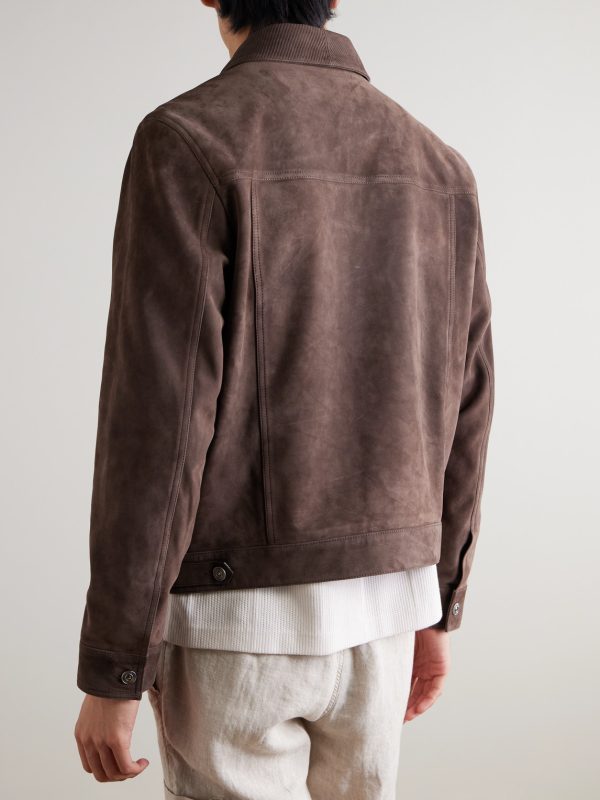 Suede Jacket - BK Suede Jacket - BK