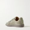 BW Army Suede-Trimmed Waxed-Canvas Sneakers - BK BW Army Suede-Trimmed Waxed-Canvas Sneakers - BK