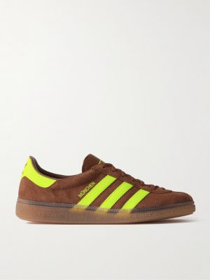 Muenchen Leather-Trimmed Suede Sneakers Muenchen Leather-Trimmed Suede Sneakers