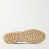 Gazelle Indoor Leather and Nubuck-Trimmed Basketweave Cotton Sneakers - E1 Gazelle Indoor Leather and Nubuck-Trimmed Basketweave Cotton Sneakers - E1