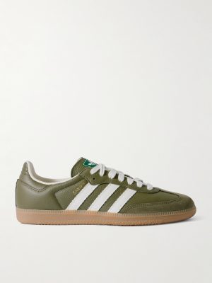 Samba OG Nubuck-Trimmed Full-Grain Leather Sneakers Samba OG Nubuck-Trimmed Full-Grain Leather Sneakers