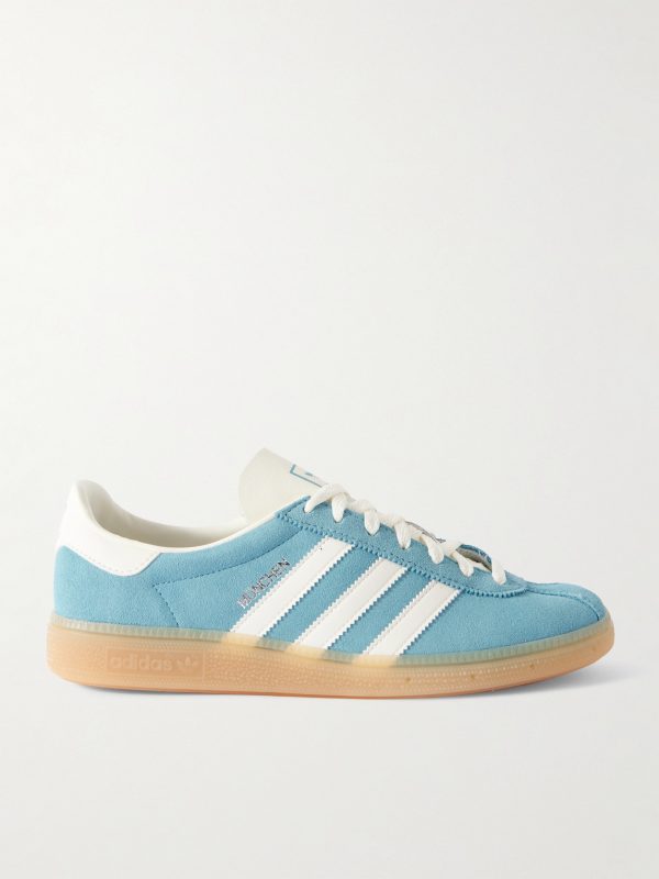 Muenchen Leather-Trimmed Suede Sneakers Muenchen Leather-Trimmed Suede Sneakers