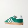 Gazelle Indoor Leather-Trimmed Suede Sneakers - BK Gazelle Indoor Leather-Trimmed Suede Sneakers - BK