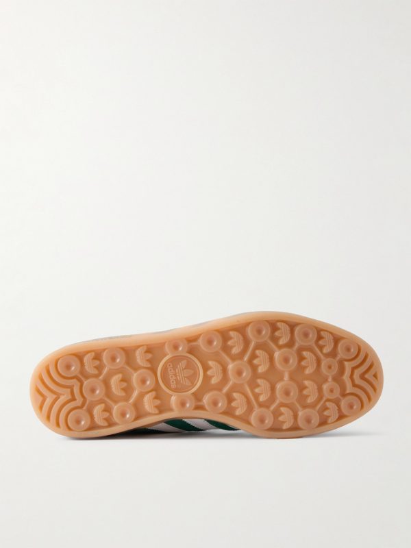 Gazelle Indoor Leather-Trimmed Suede Sneakers - E1 Gazelle Indoor Leather-Trimmed Suede Sneakers - E1