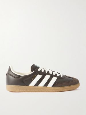 Samba OG Nubuck-Trimmed Leather Sneakers Samba OG Nubuck-Trimmed Leather Sneakers