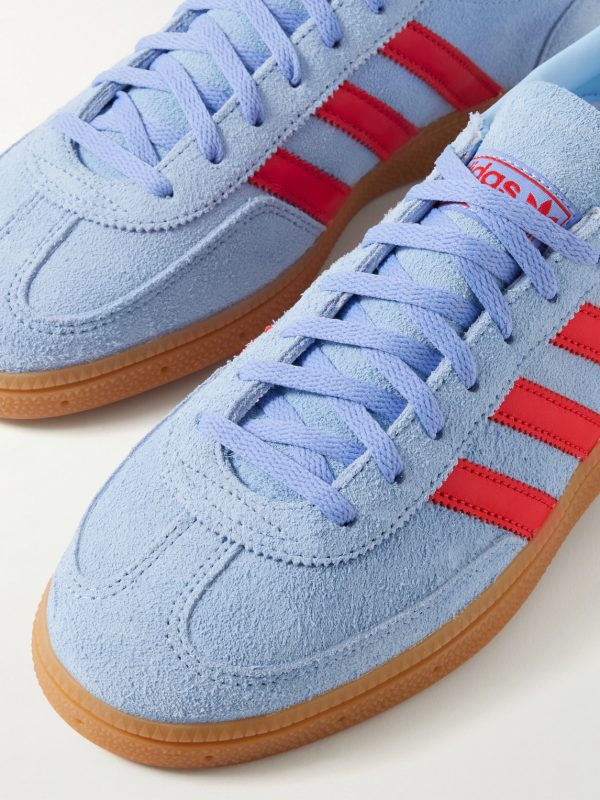 Handball Spezial Leather-Trimmed Suede Sneakers - CU Handball Spezial Leather-Trimmed Suede Sneakers - CU