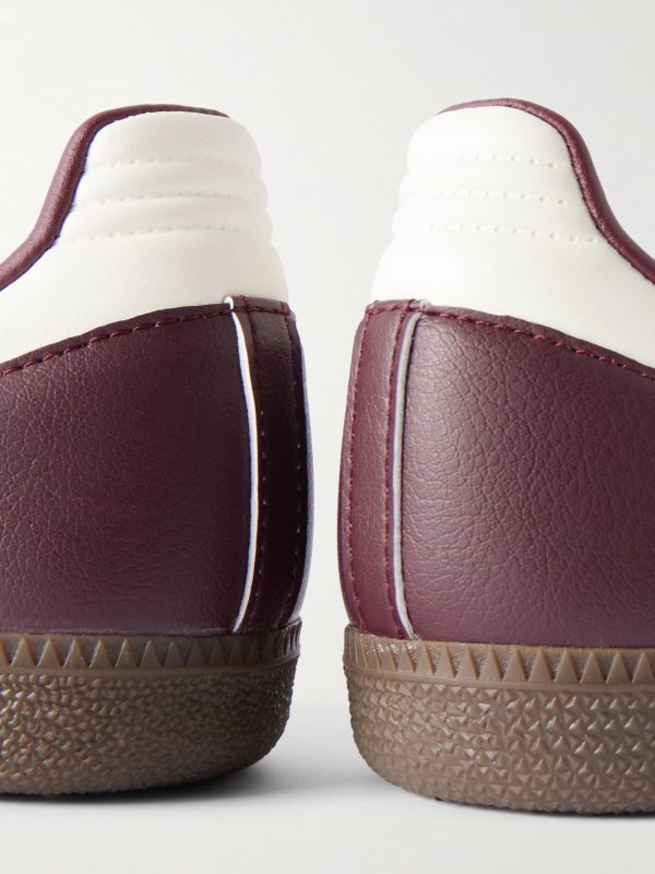 Samba OG Nubuck-Trimmed Leather Sneakers - CU
