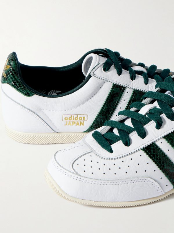 Japan Snake-Effect and Leather Sneakers - CU Japan Snake-Effect and Leather Sneakers - CU