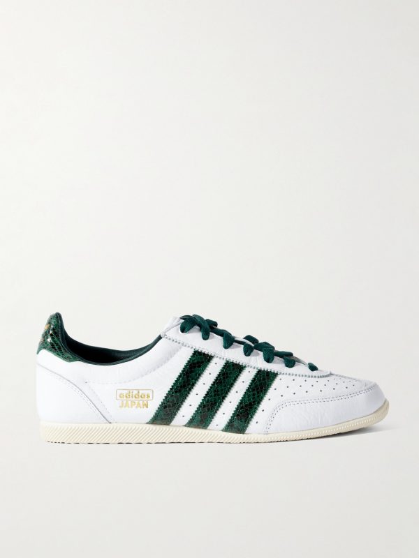 Japan Snake-Effect and Leather Sneakers Japan Snake-Effect and Leather Sneakers
