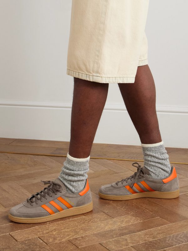 Handball Spezial Leather-Trimmed Suede Sneakers - OU Handball Spezial Leather-Trimmed Suede Sneakers - OU