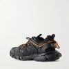 Track Trail Logo-Print TPU and Shell Sneakers - BK
