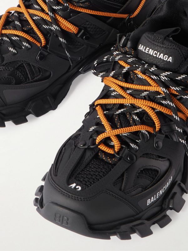 Track Trail Logo-Print TPU and Shell Sneakers - CU