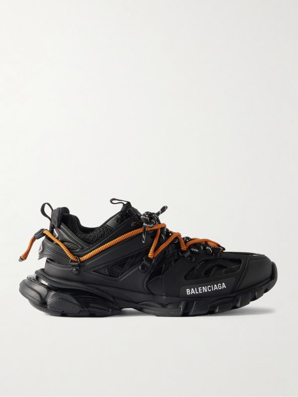 Track Trail Logo-Print TPU and Shell Sneakers