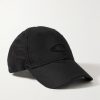 Cargo Distressed Logo-Embroidered Cotton-Ripstop Baseball Cap
