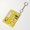 Chips Printed Leather Pouch - BK Chips Printed Leather Pouch - BK