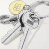 Silver-Tone and Enamel Keyring - CU Silver-Tone and Enamel Keyring - CU