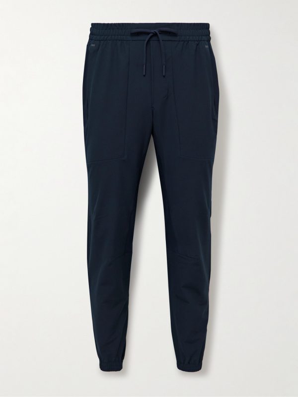 License to Train Slim-Fit Tapered Stretch Recycled-Shell Track Pants