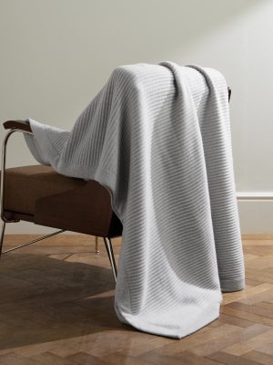 Ribbed Cashmere Blanket Ribbed Cashmere Blanket