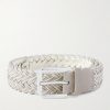 3cm Woven Leather Belt 3cm Woven Leather Belt