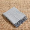 Fringed Striped Linen Beach Towel Fringed Striped Linen Beach Towel