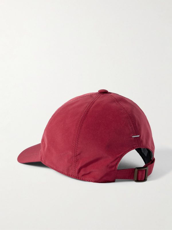 Logo-Embroidered Cotton-Twill Baseball Cap - BK Logo-Embroidered Cotton-Twill Baseball Cap - BK