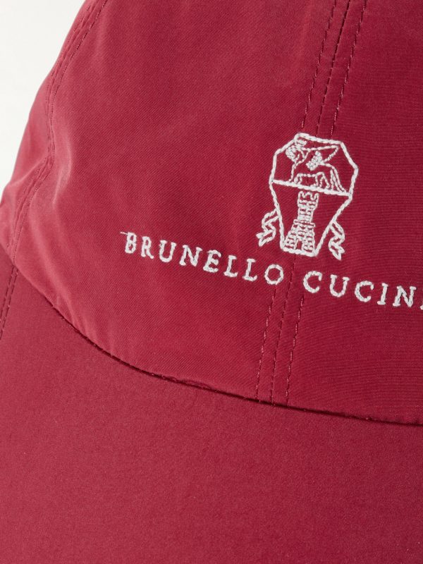 Logo-Embroidered Cotton-Twill Baseball Cap - CU Logo-Embroidered Cotton-Twill Baseball Cap - CU