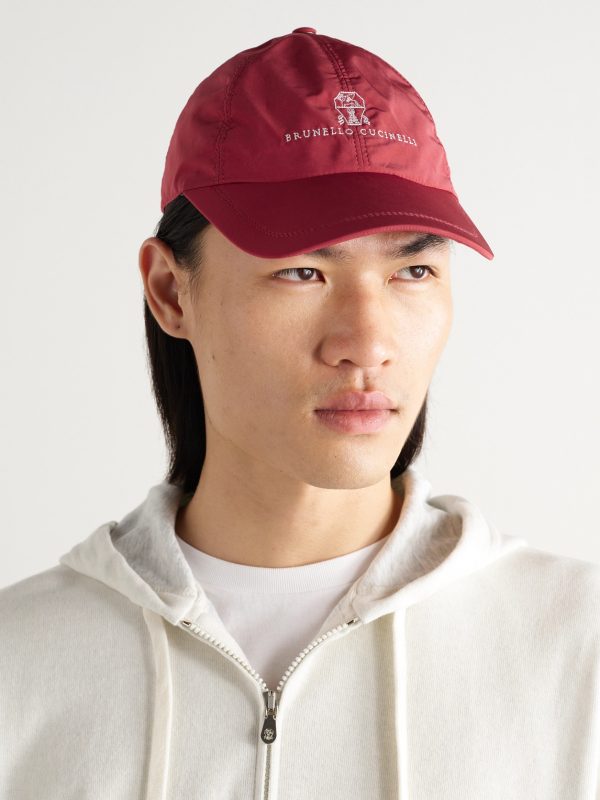 Logo-Embroidered Cotton-Twill Baseball Cap - OU Logo-Embroidered Cotton-Twill Baseball Cap - OU