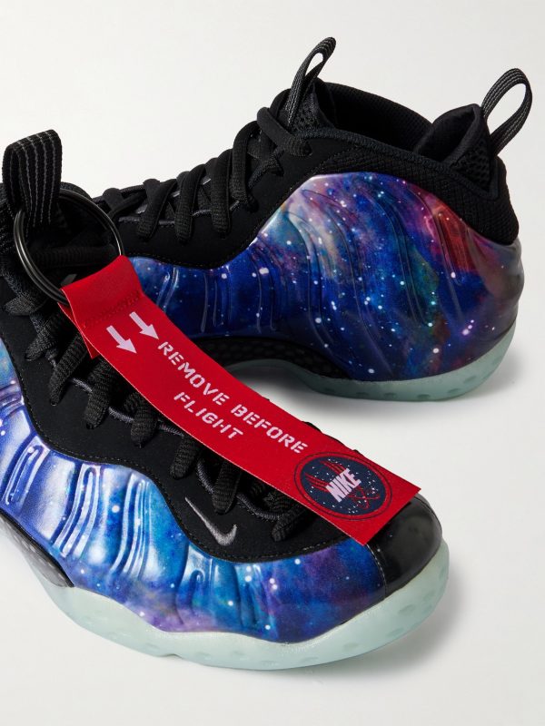 Air Foamposite One QS Printed Rubber, Shell and Mesh Sneakers - CU