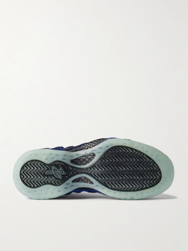 Air Foamposite One QS Printed Rubber, Shell and Mesh Sneakers - E1