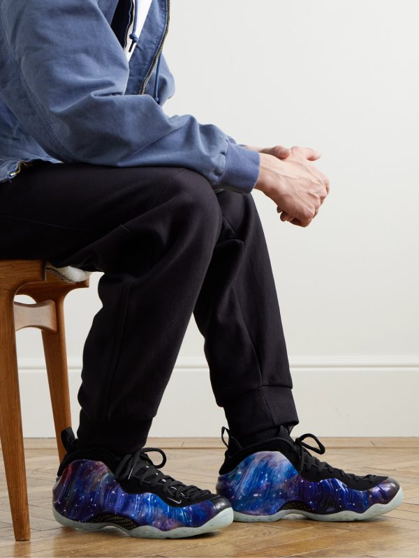Air Foamposite One QS Printed Rubber, Shell and Mesh Sneakers - OU
