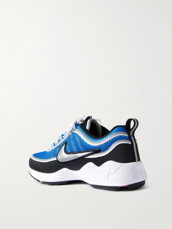 Air Zoom Spiridon Rubber-Trimmed Mesh Sneakers - BK