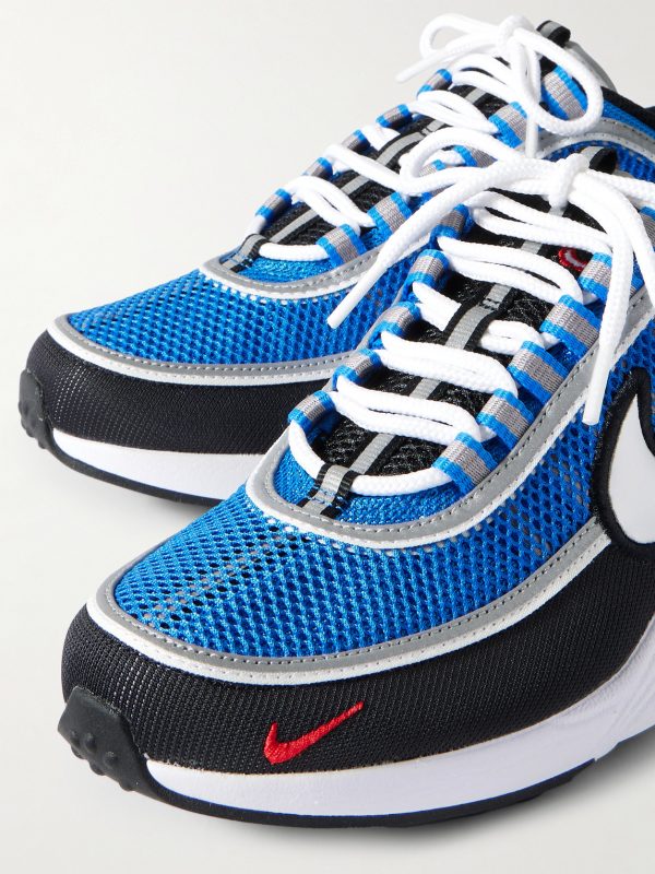 Air Zoom Spiridon Rubber-Trimmed Mesh Sneakers - CU