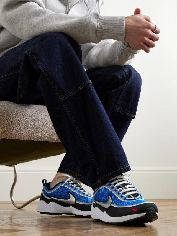 Air Zoom Spiridon Rubber-Trimmed Mesh Sneakers - OU