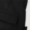 Stefan Wide-Leg Grain De Poudre Wool Trousers - CU